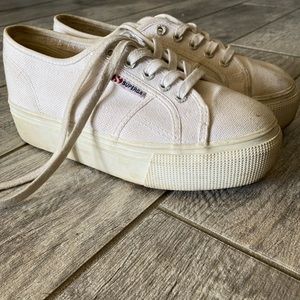 Superga platform sneakers